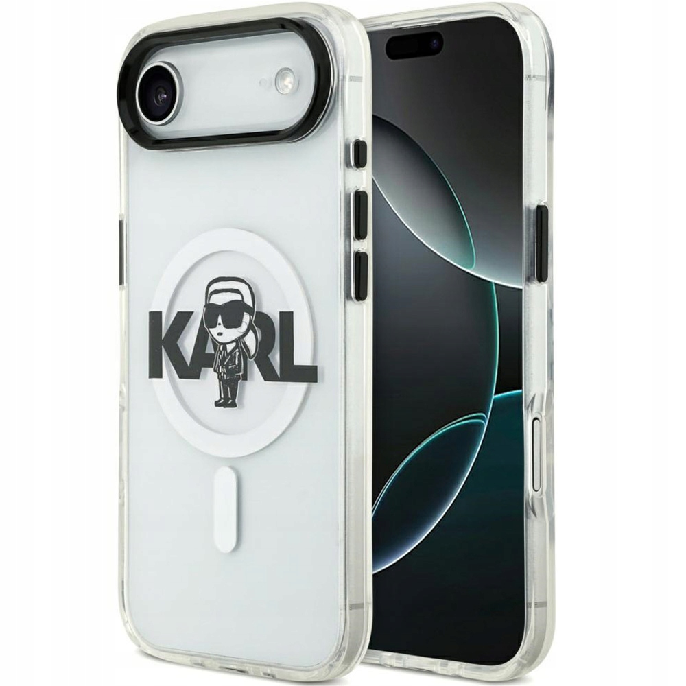 Pouzdro Karl Lagerfeld pro iPhone Air pro MagSafe, módní ochranné, silné a lehké