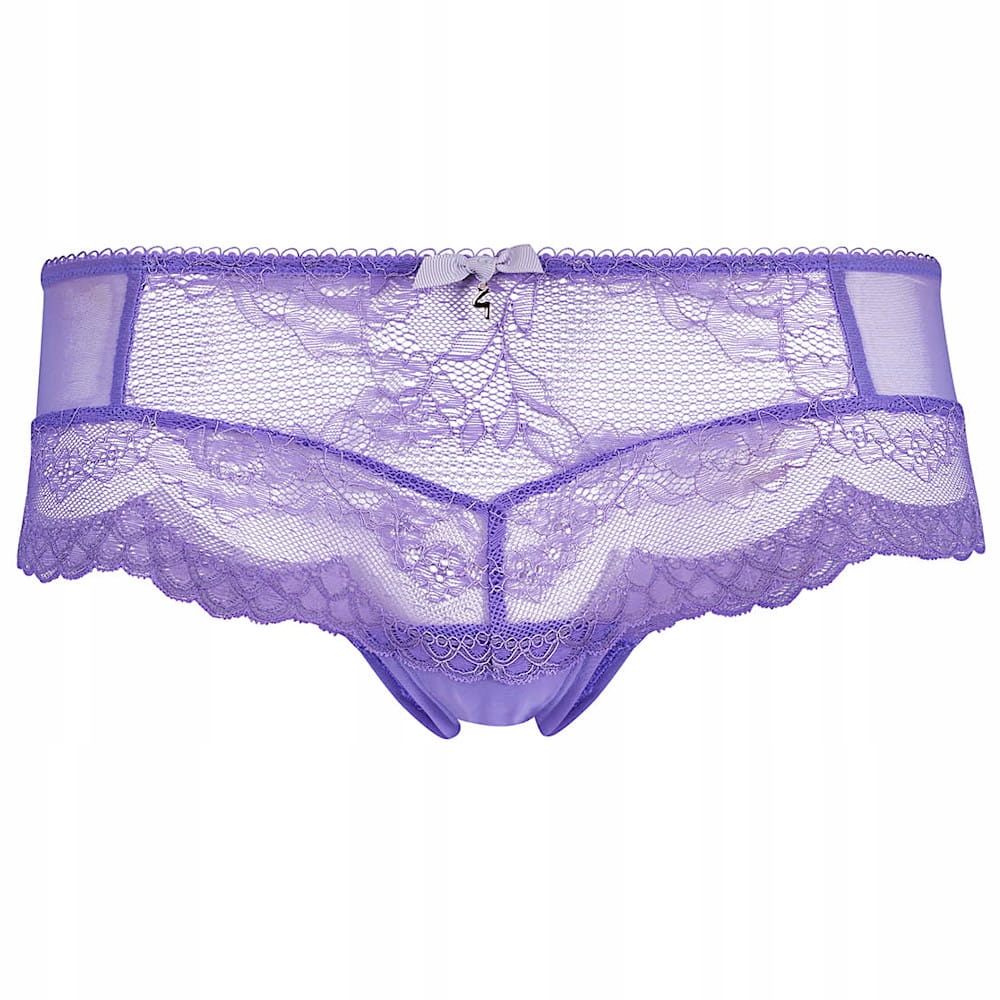 Gossard Superboost Lace 7714 fialové šortky hebe, velikost 34/8 Xs