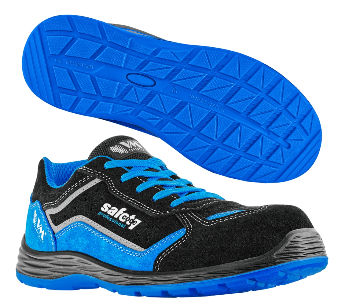 Buty Robocze Półbuty Męskie Bez Podnoska Lekkie Skóra VM Corsica O1 Esd 43