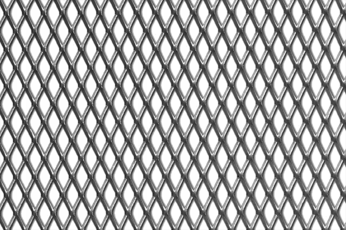 SIATKA CIĘTO CIĄGNIONA 1000 x 500 20 X 10 X 2 X1,5 Długość 500 mm