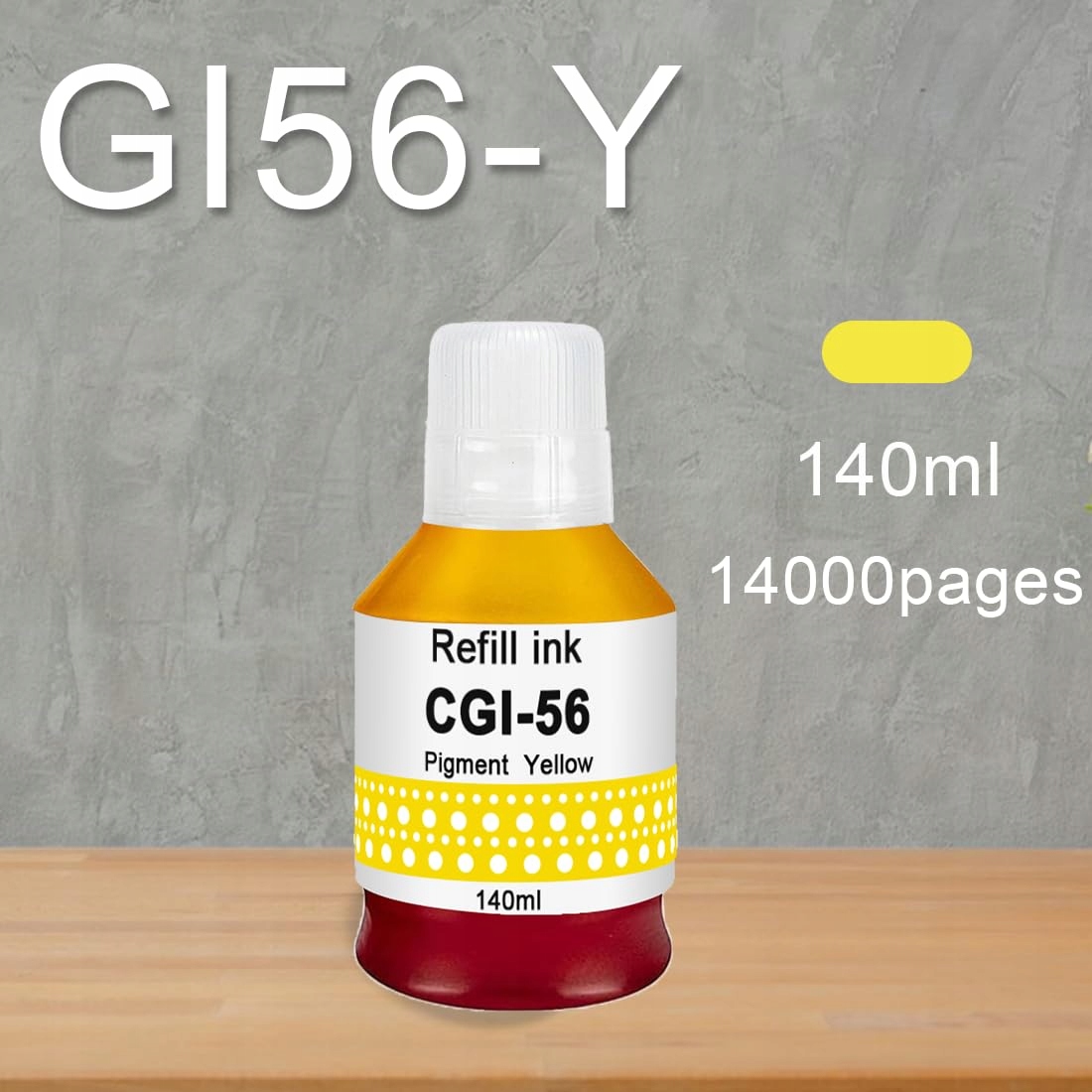MOLABEL Kompatybilny Zestaw Tuszy GI-56 Do Canon MAXIFY GX7050 GX6050 — miniatura 6