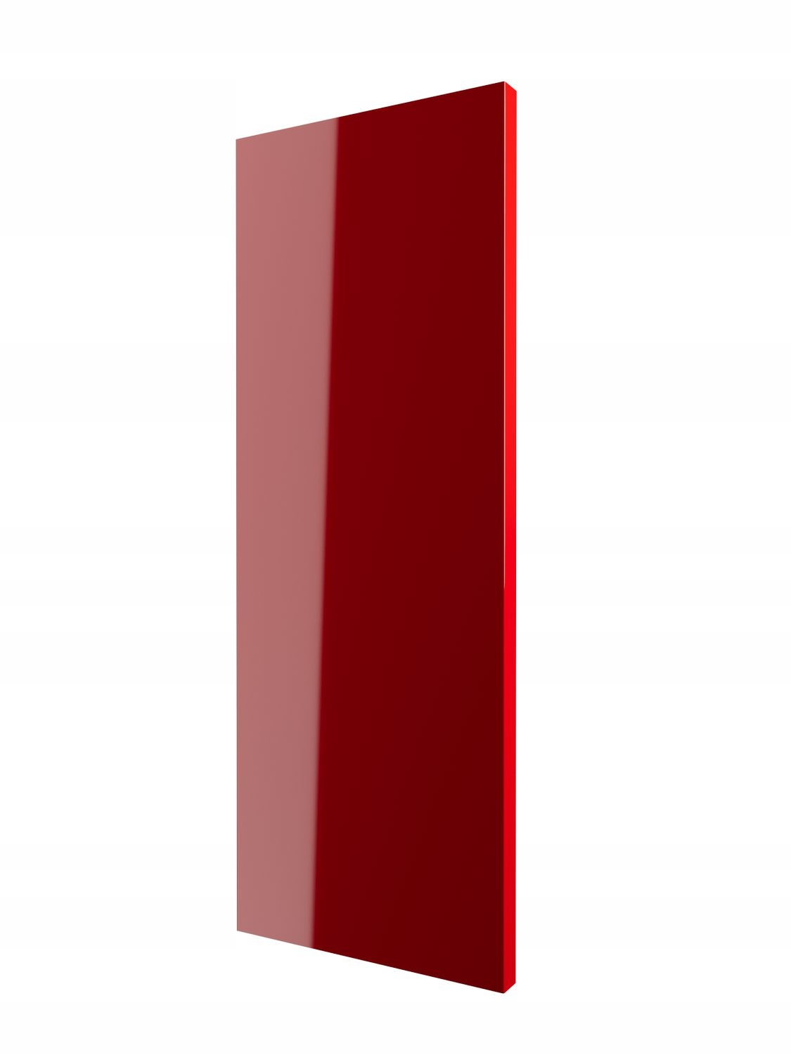 Deskový radiátor Plaza 1570x545 Červený