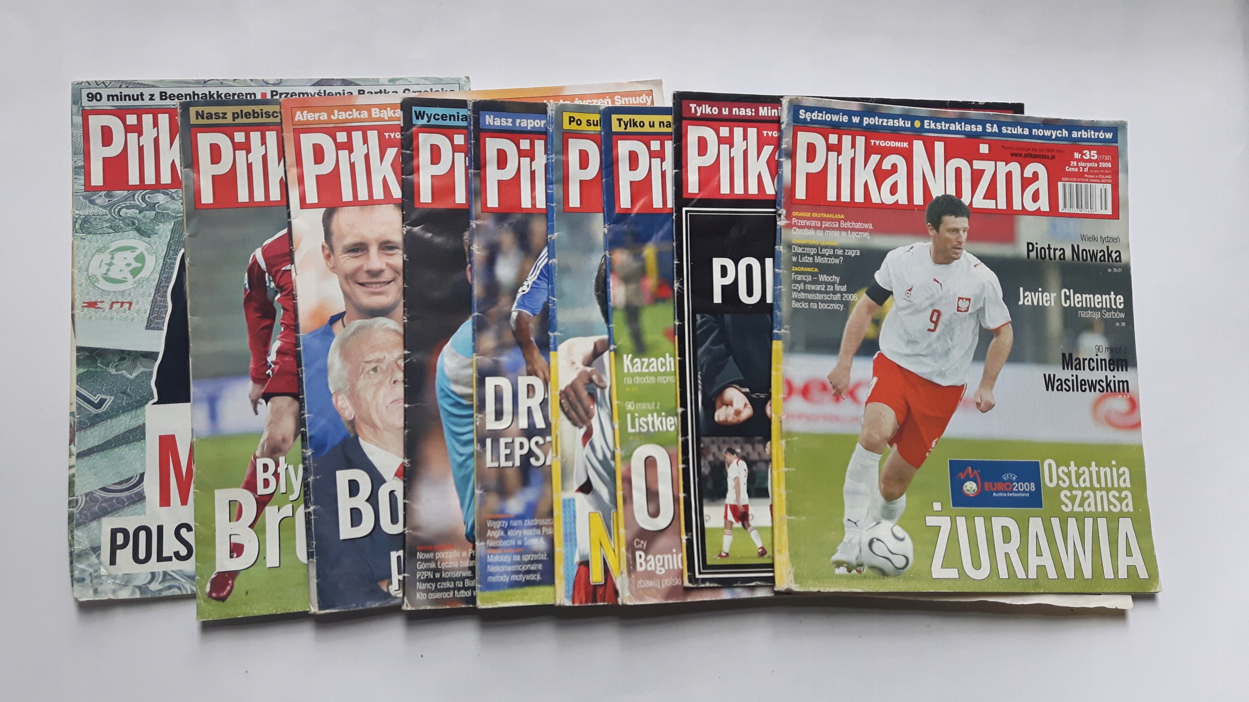 9 x PILKA NOZNA Tygodnk 2006
