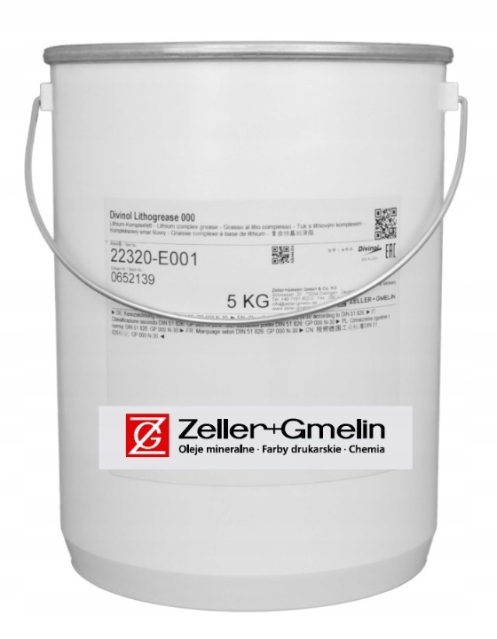 Divinol Lithogrease 000 smar litowy 15kg