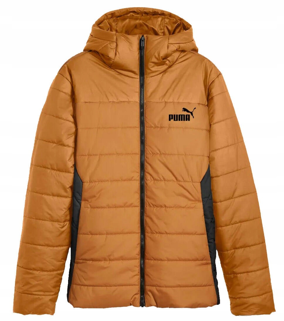 Pánská péřová bunda Puma 848938-64 na zimu s kapucí Vel. L