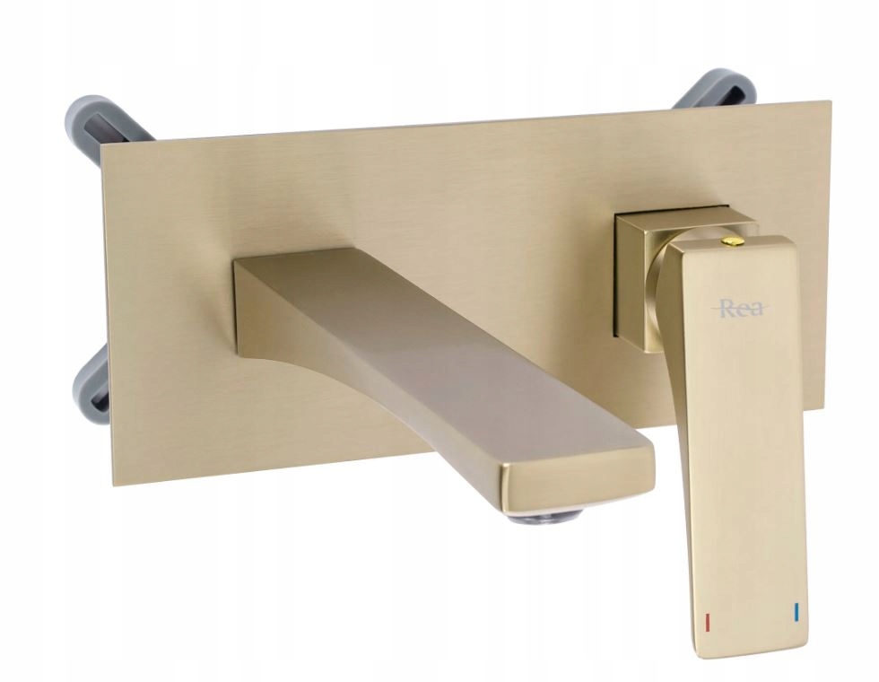 Podomietková Umývadlová Batéria Joe Zlatá Kefová Rea