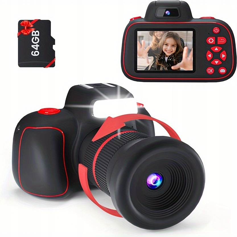 Upgarded Kids Camera, 4K Digital Camera for Kids with