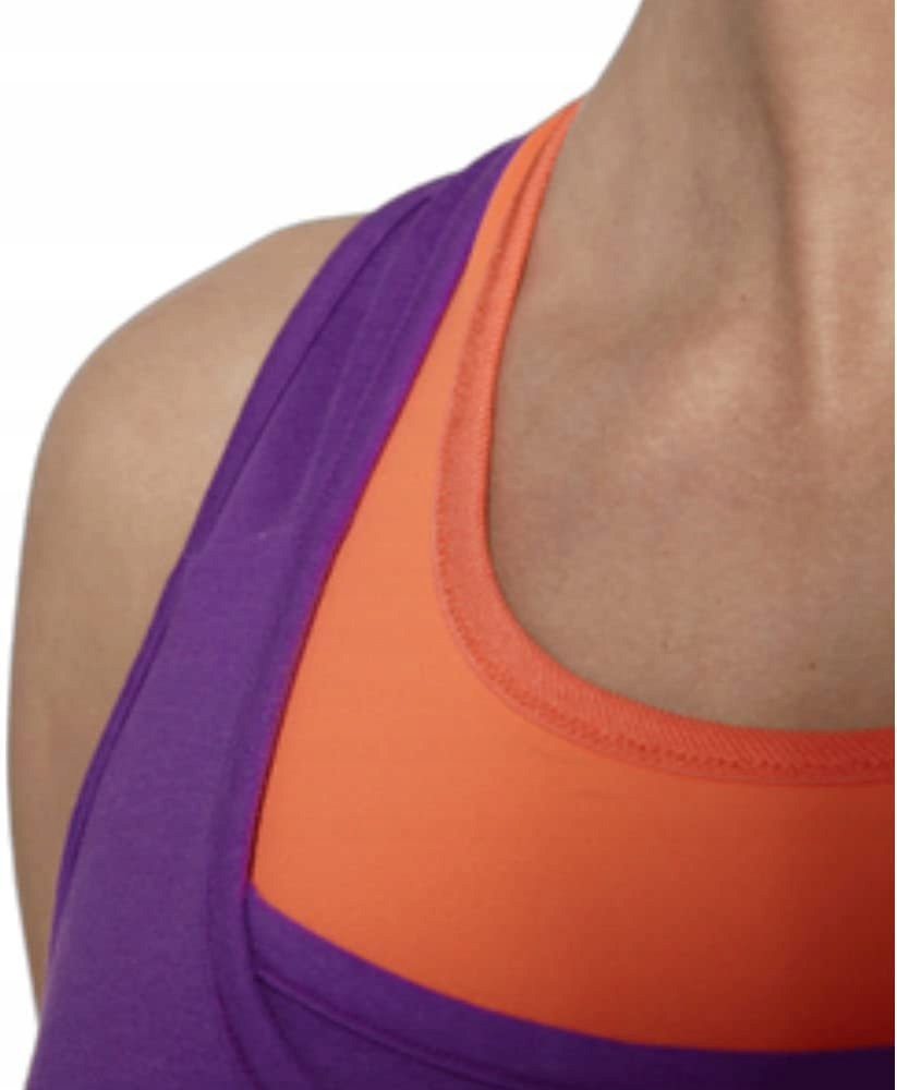 M2133 NOWA DAMSKA KOSZULKA SPORTOWA TOP ASICS S Dekolt okrągły