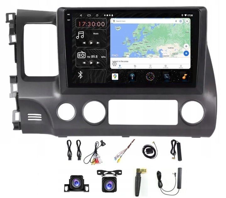 Rádio Navigácia Carplay Gps Android Honda CIVIC 2006-11 6GB 128GB Sim