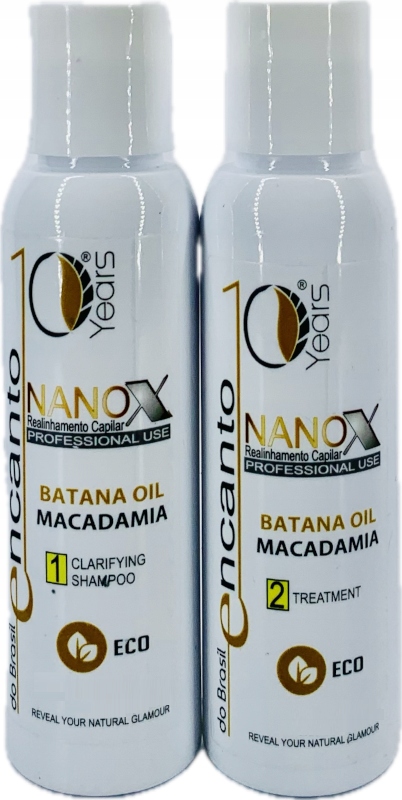 Encanto Nanox Sada pro keratinové narovnání Keratin 2 x 236 ml
