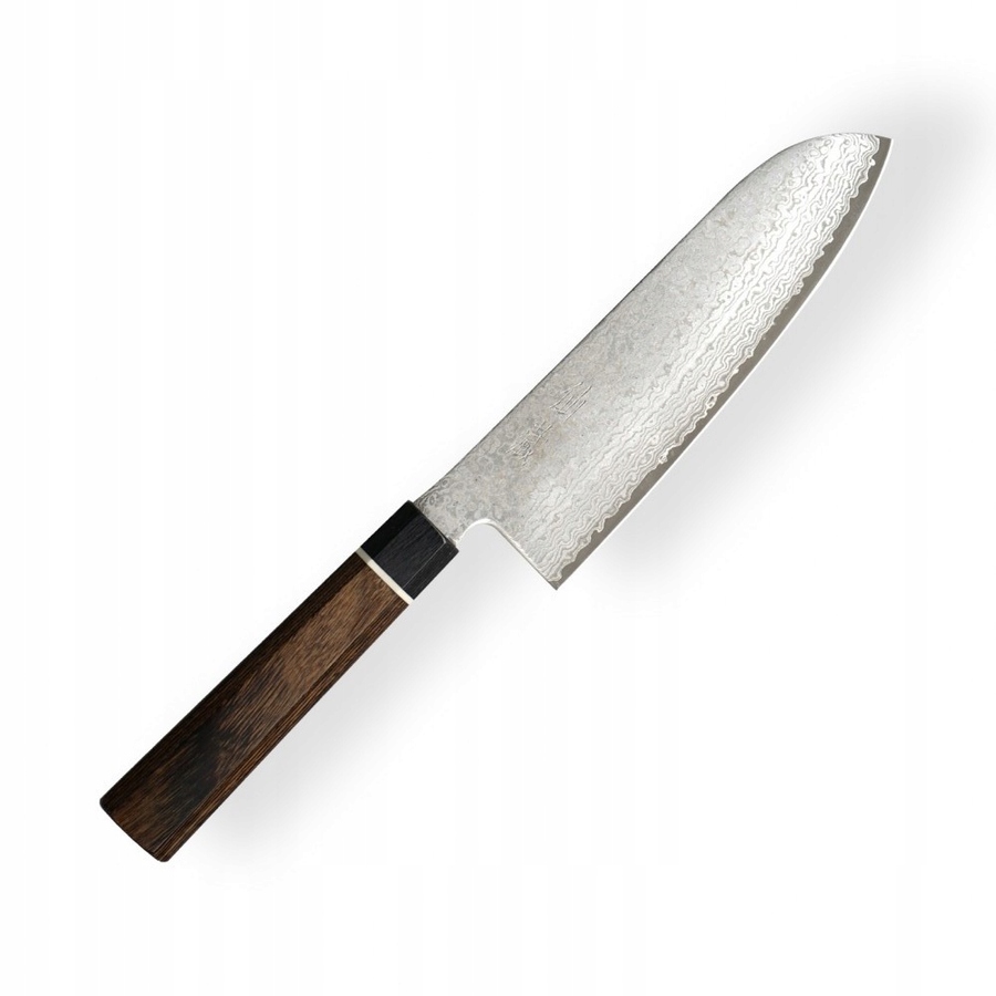 Kuchynský nôž Suncraft Senzo Black Santoku 167 Mm univerzálny