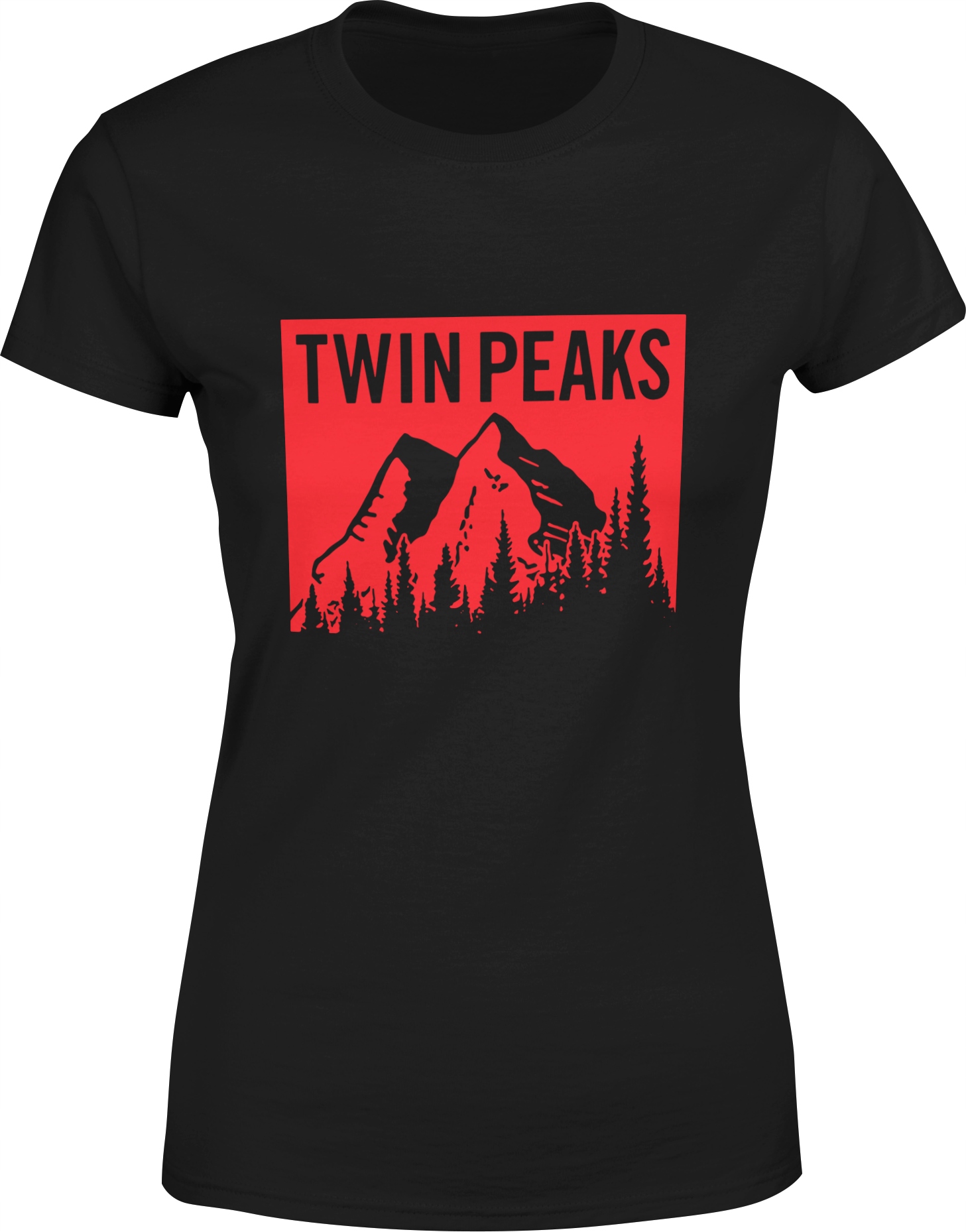 

Twin Peaks Koszulka Damska T-shirt Miasteczko L