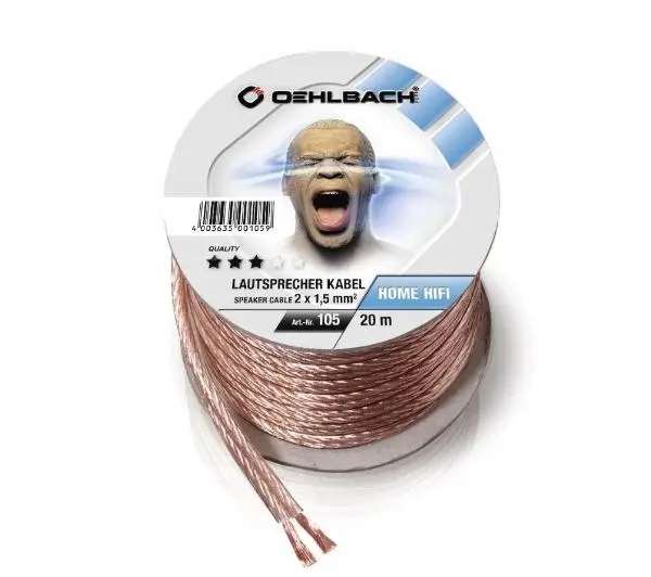Oehlbach Speaker Wire SP-15 (105) 2x1,5mm 20m