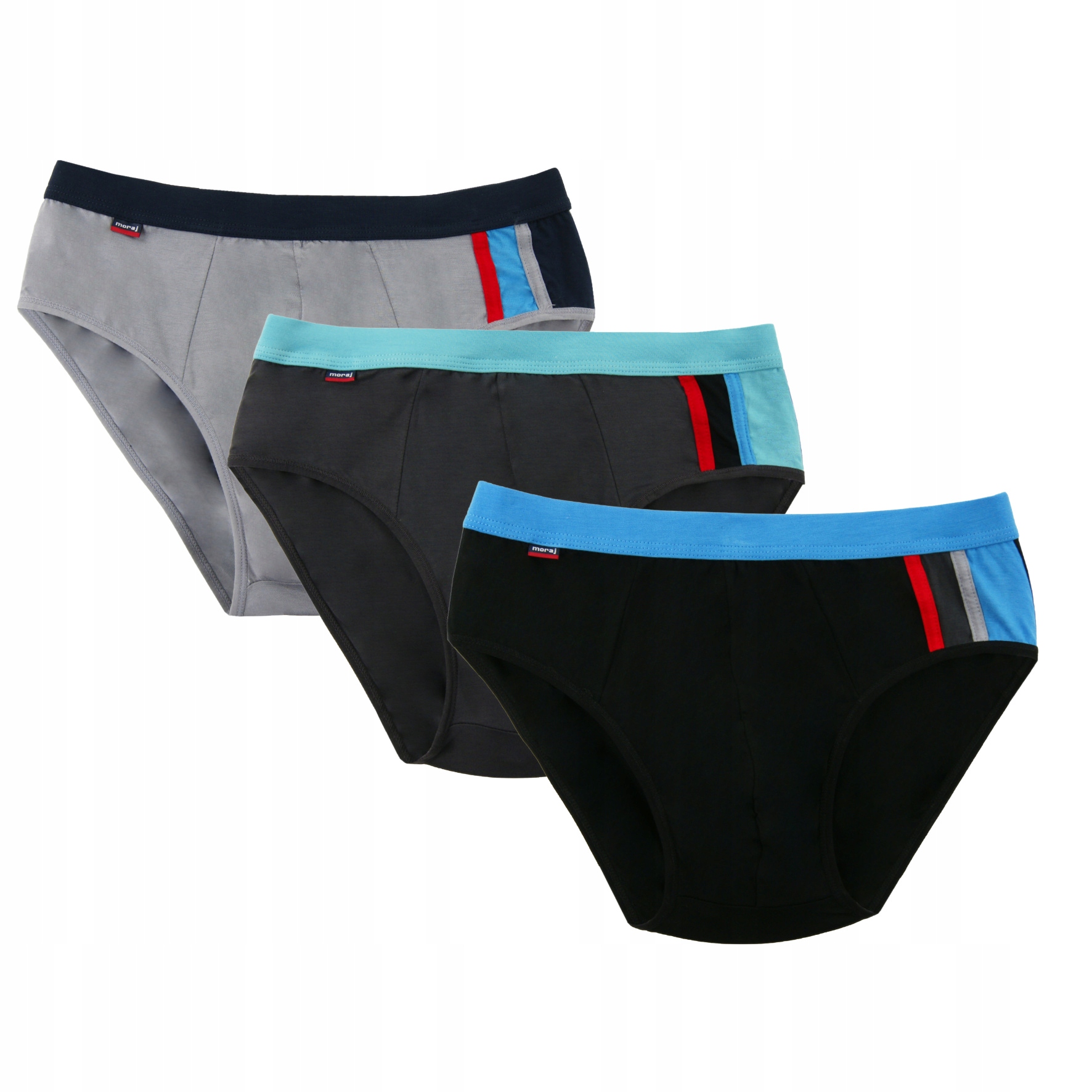 6 x Slipy Męskie MORAJ BAMBUSOWE 2XL Marka Moraj