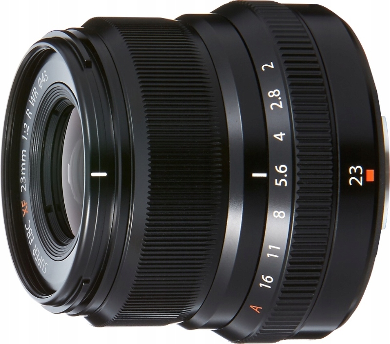 FujiFilm objektiv Fujinon Xf 23 mm f/2 R Wr černý