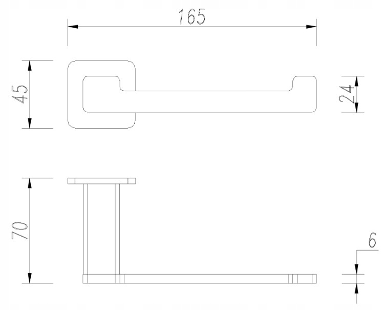 OMNIRES NELSON UCHWYT NA PAPIER TOALETOWY CZARNY MAT Marka Omnires