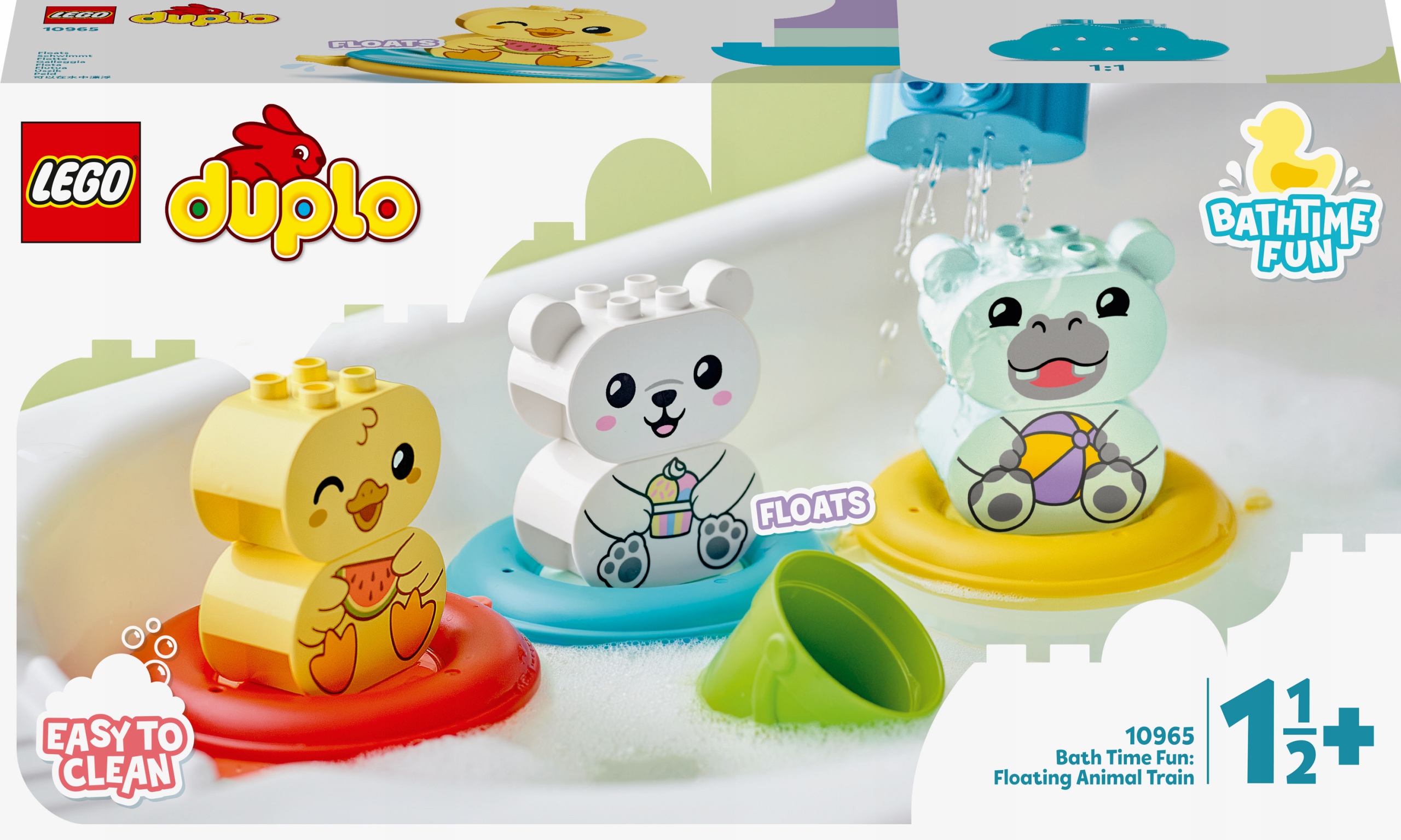

Lego Duplo Zabawa W Kąpiel Pływający Pociąg 10965