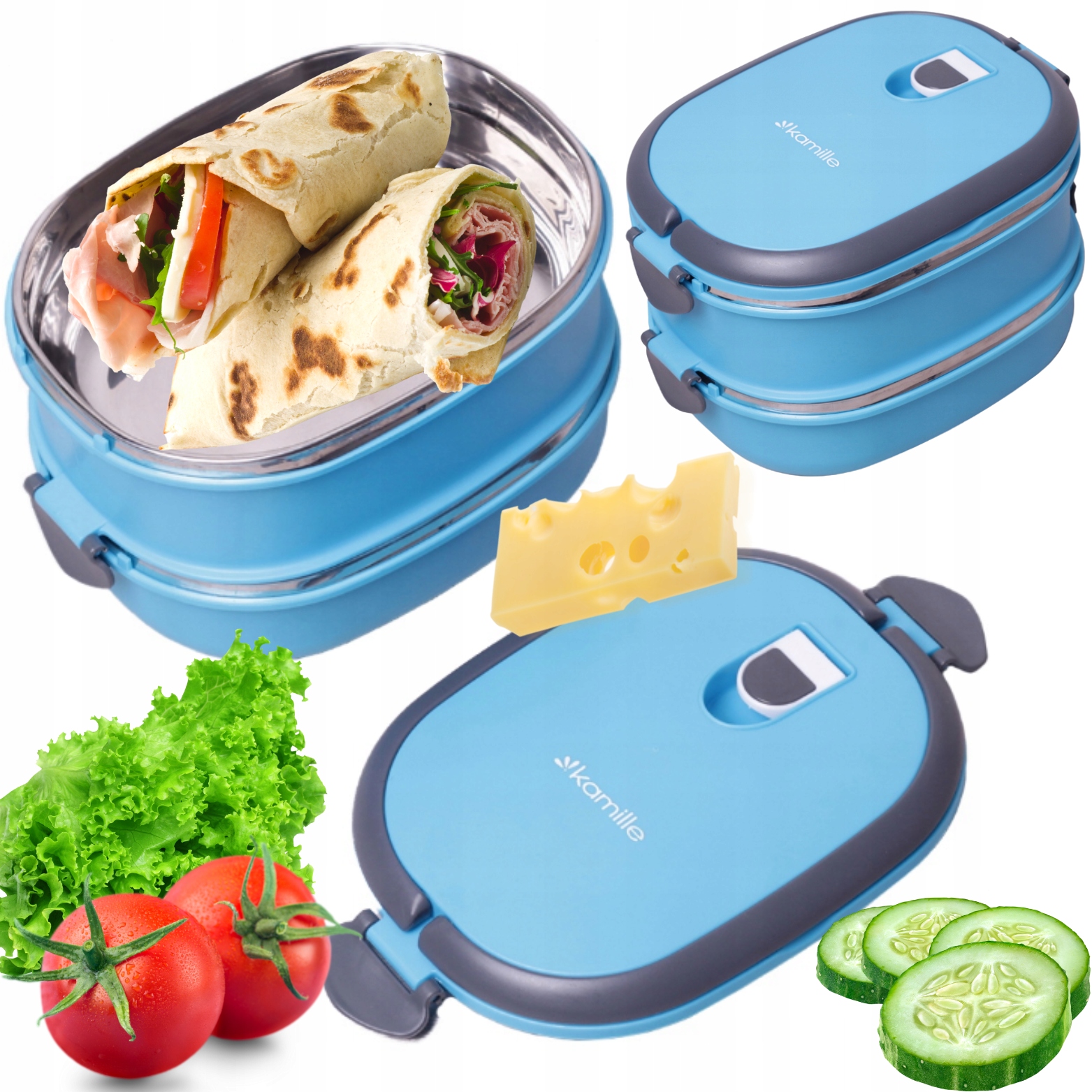 

Pojemnik Obiadowy Termos Na Żywność Obiad Lunchbox