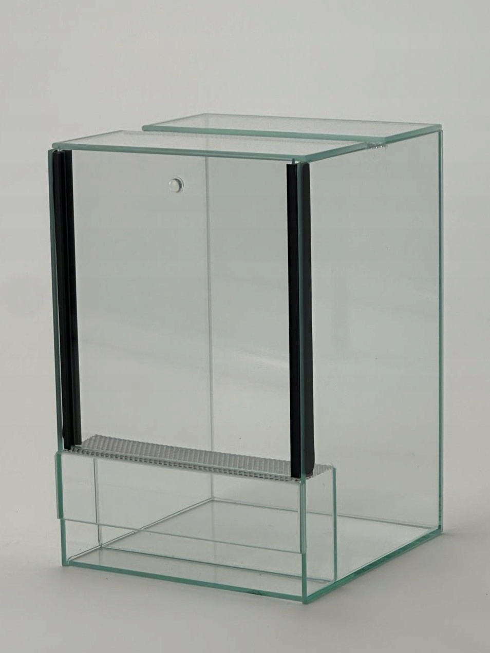 Levně Skleněné terárium s ventilací 20x20x30 – posuvné dveře, 12 l