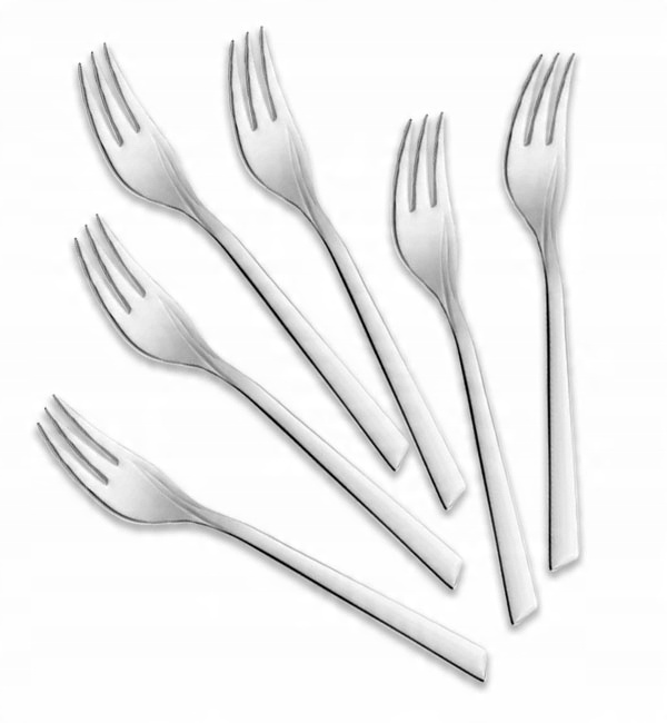 

Gerlach Flames Sztućce 6x Widelczyk Ciasto Luz
