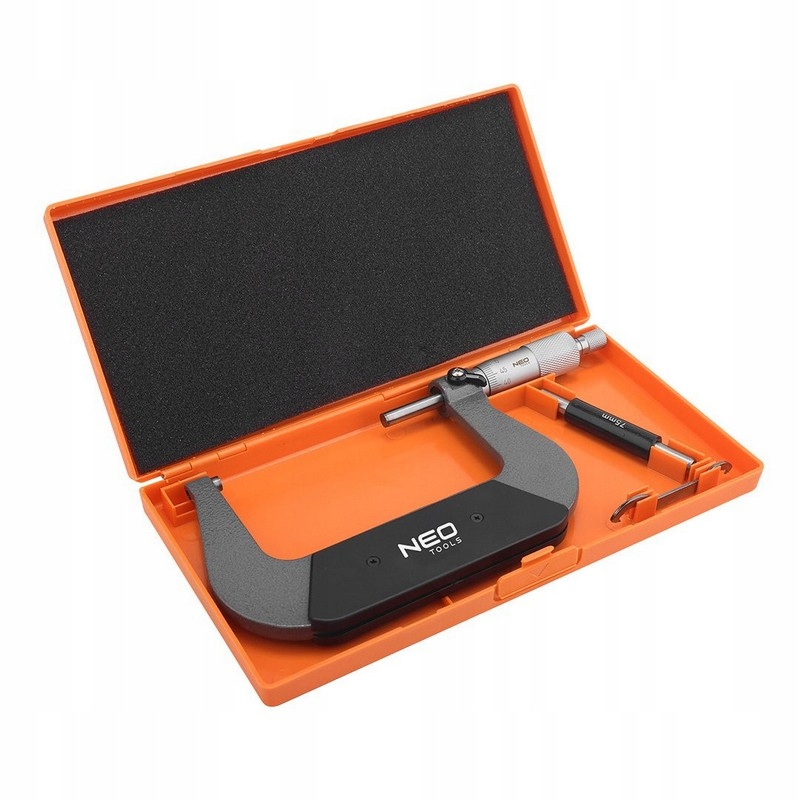 MIKROMETR NONIUSZOWY 75-100MM 75-023 NEO TOOLS