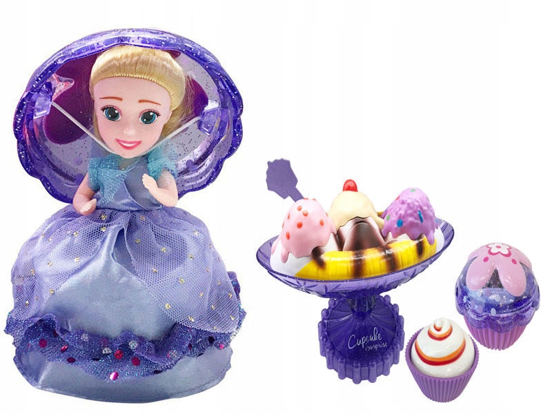 

Cupcake Deser Bananowy Laleczka Akc. 11387