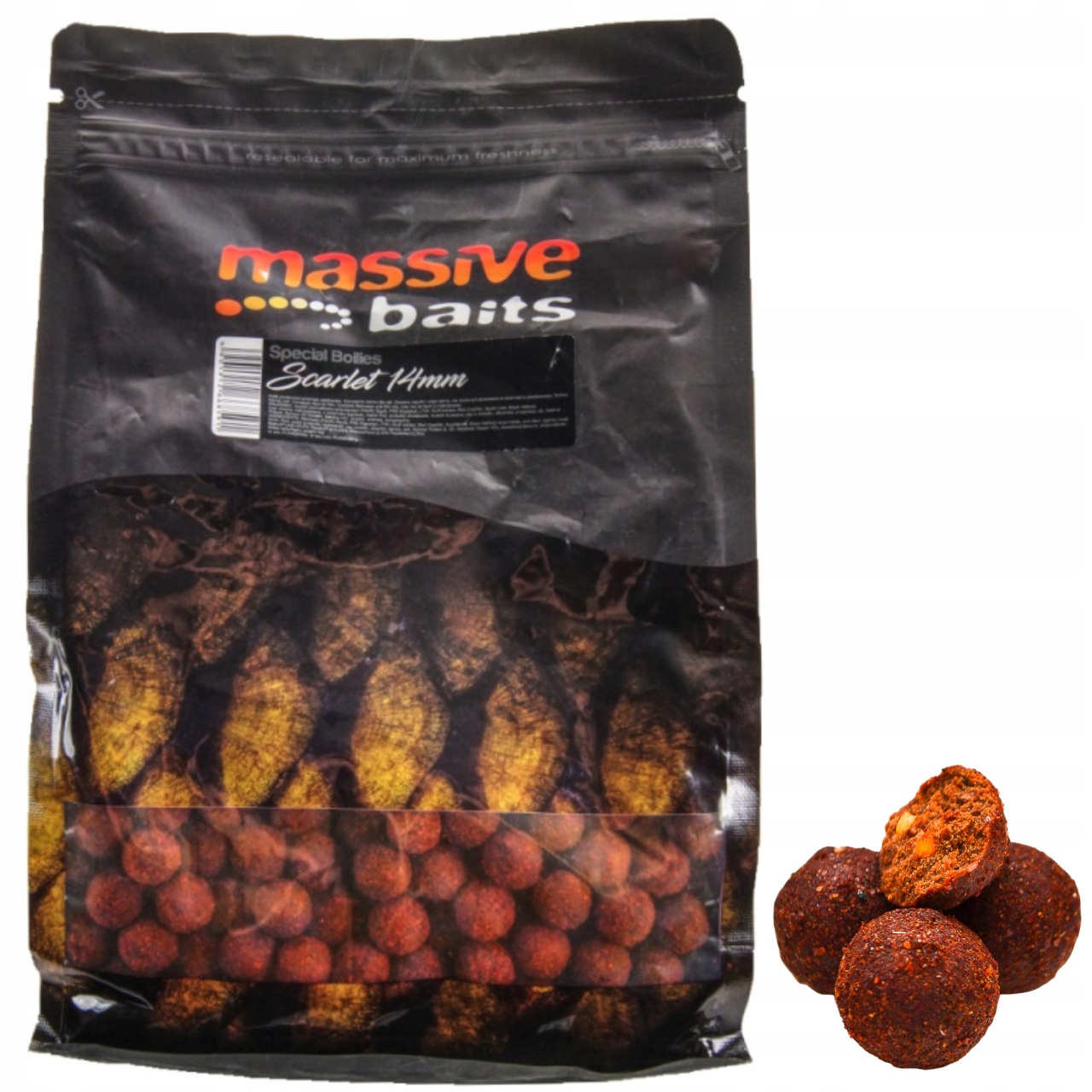 Massive Baits 1 kg Scarllet 18 mm