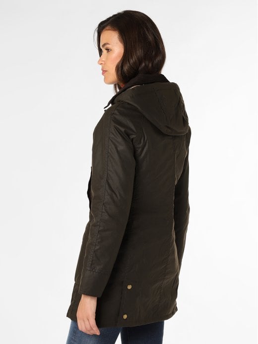 Kurtka parka Barbour Bower WAX Jacket 38 Długość do połowy uda