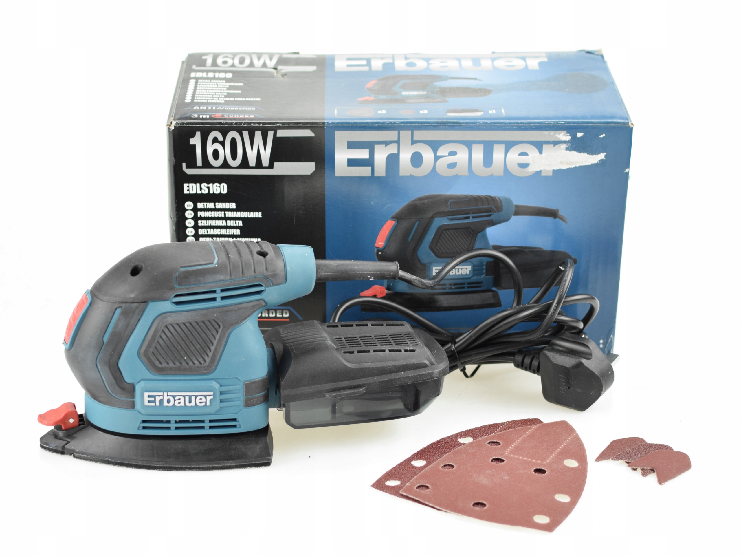 Szlifierka oscylacyjna Erbauer EDLS160 Myszka 160W EDLS160