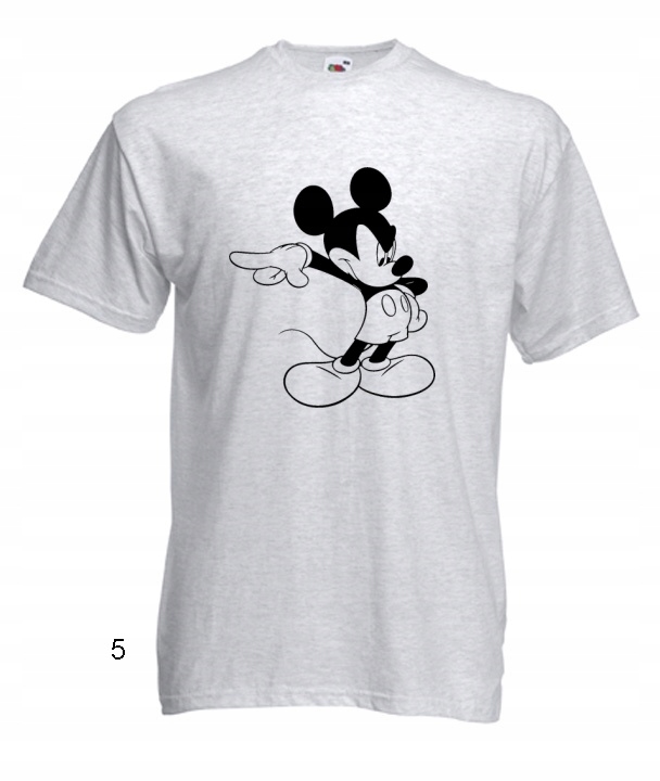 

Koszulki Kolorowe Wzory Myszka Miki Mickey Mouse