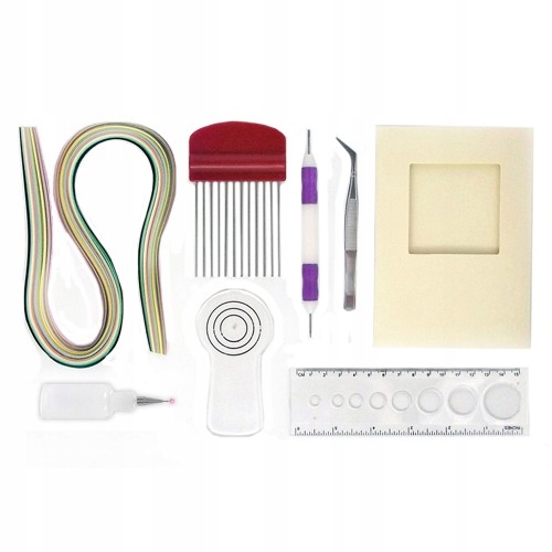 Startovací sada quilling jehlové proužky organizér