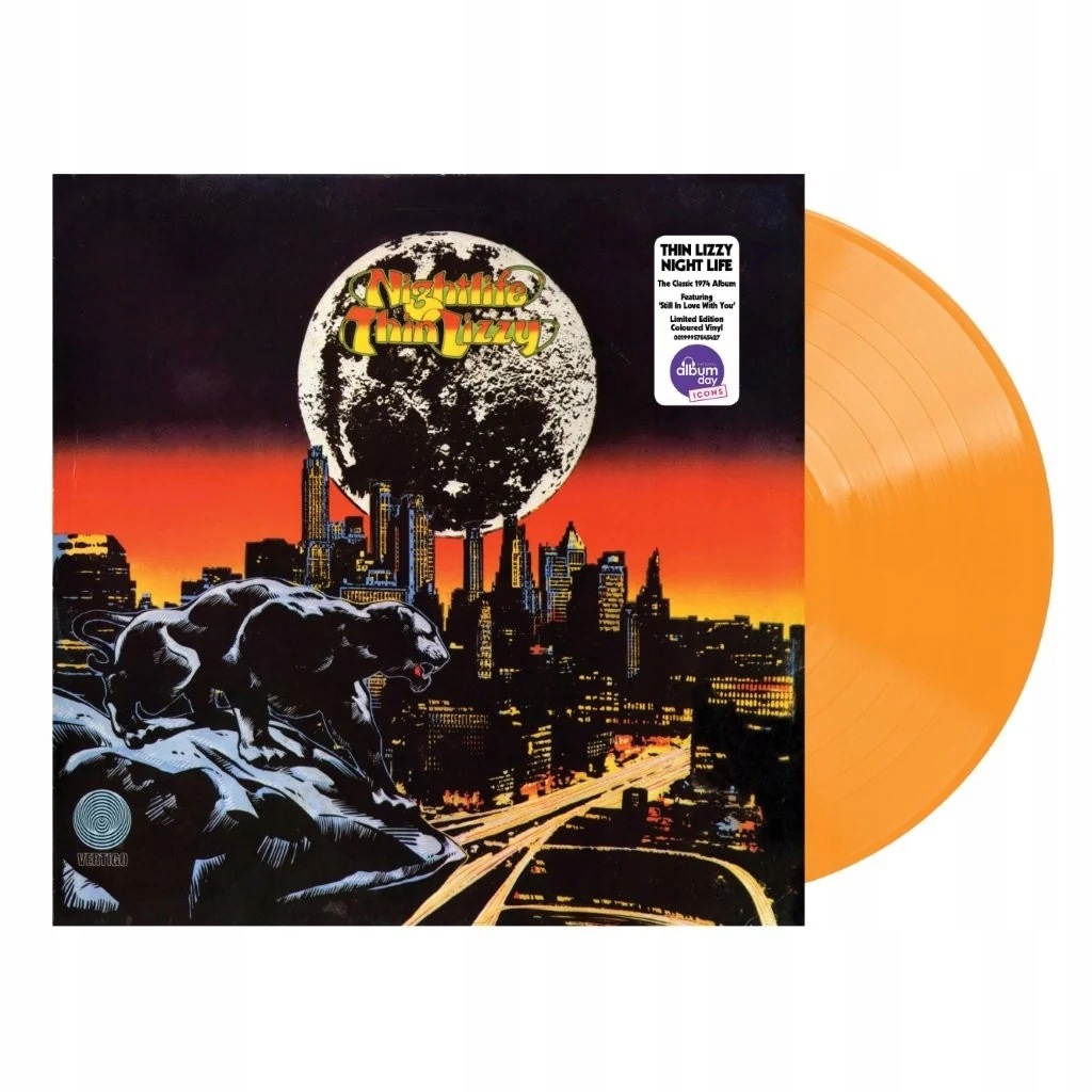 Thin Lizzy Nightlife (orange Vinyl National Album Day 2026) (lp)