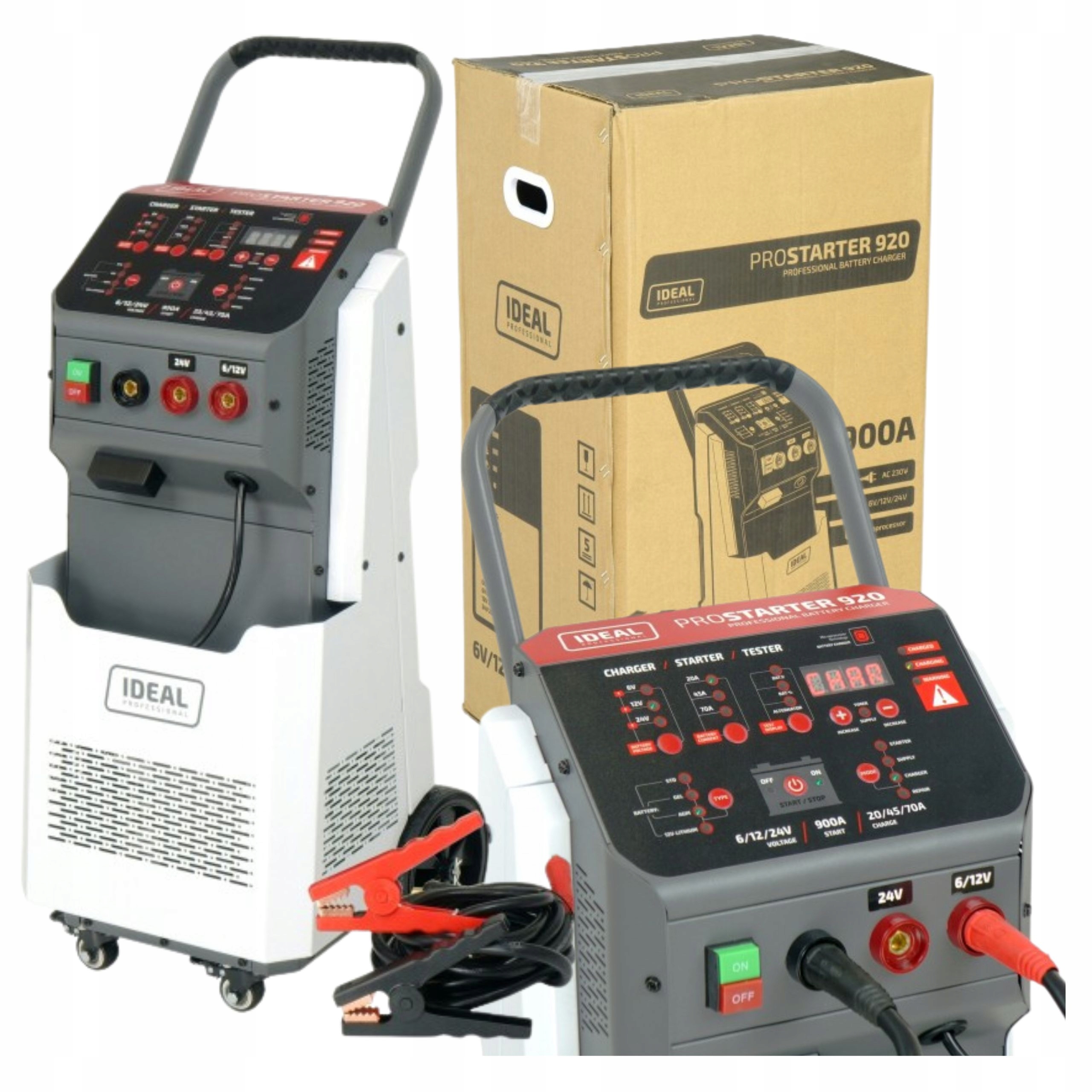 Usmerňovač s štartérom Prostarter 920 Ideal Wet, Agm, Gel, Mf, Efb, LiFePO4