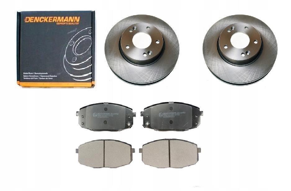 Kotouče Brzdové Destičky Hyundai I30 Přední Sada 280 MM