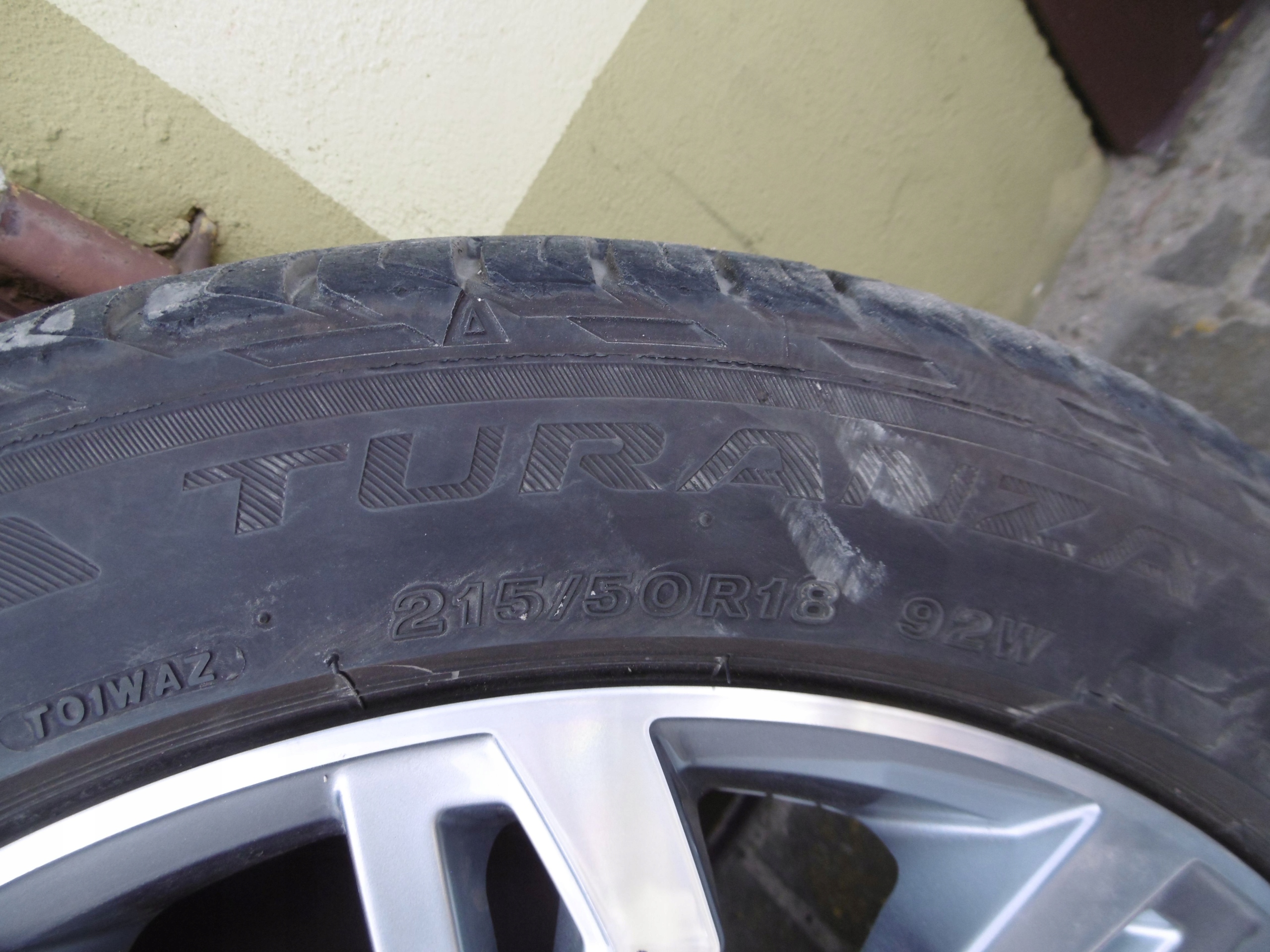 KOŁA FELGI 2GA601025E 7J 18'' ET45 VW T-ROC Szerokość opony 215 mm