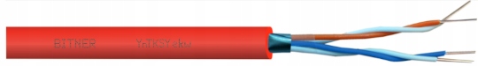 Kabel Signalizácie Ppož Bitner Yntksyekw 2X2X0,8 100M Kabel P-Poż