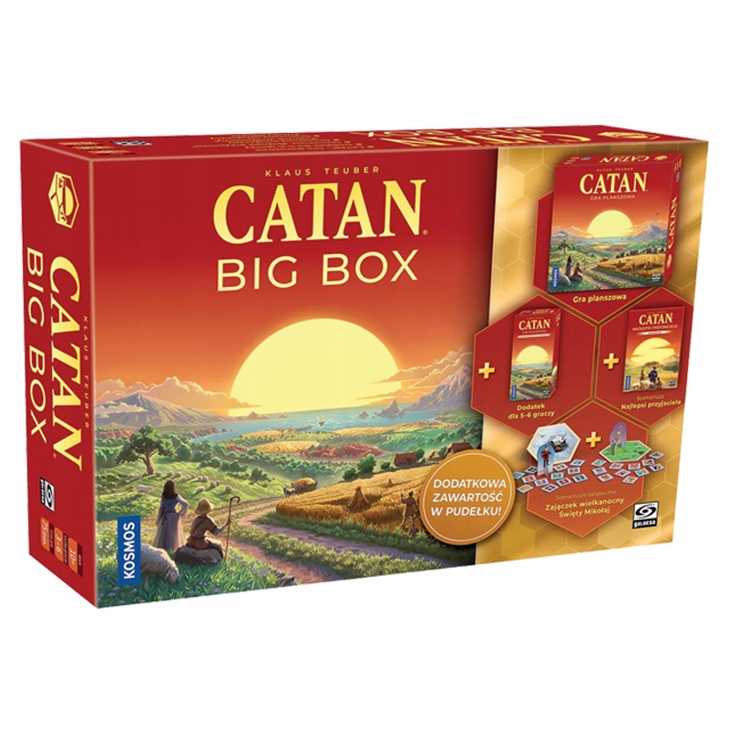 Gra planszowa Catan Big Box Galakta
