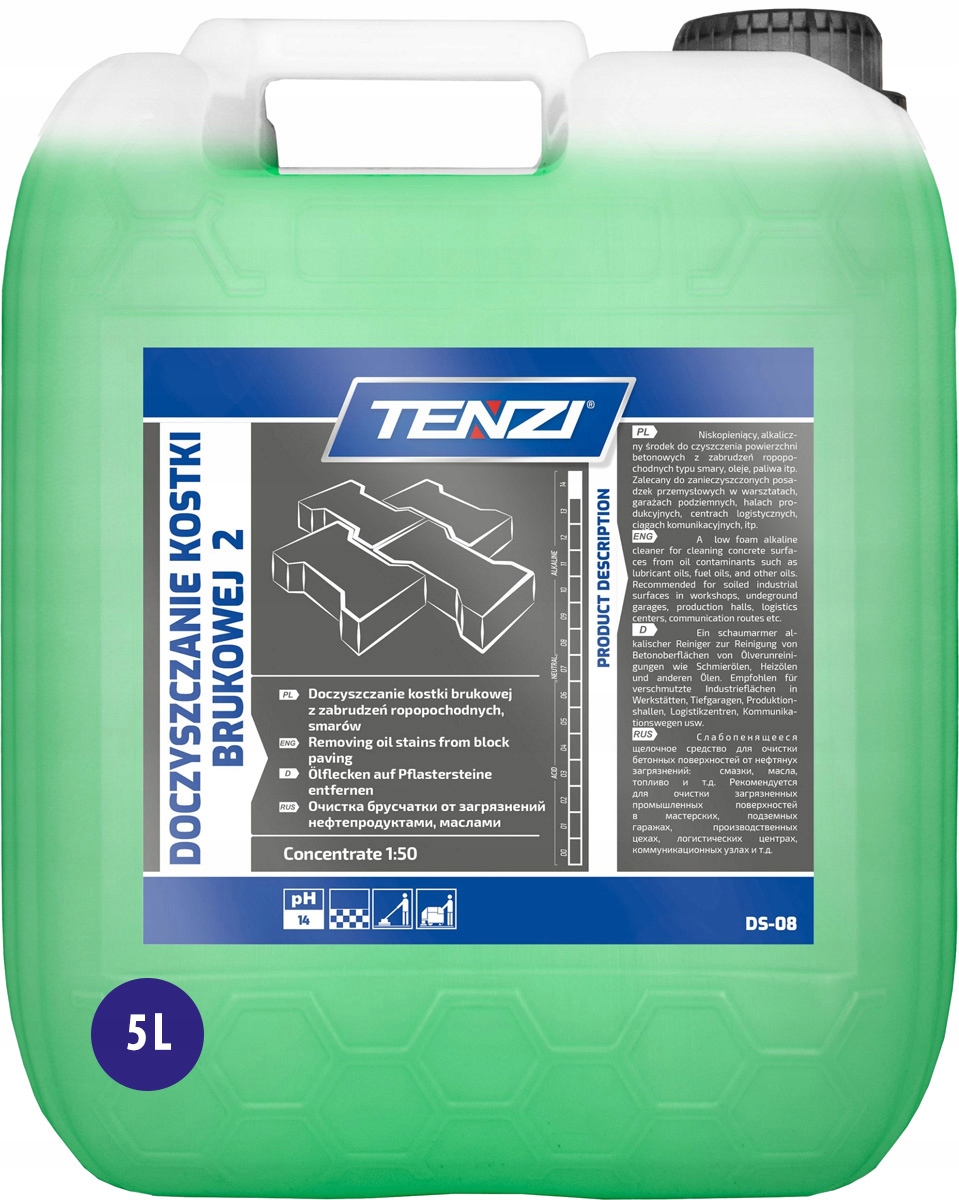 Levně Tenzi 2 Čistič na čištění zámkové dlažby 5L