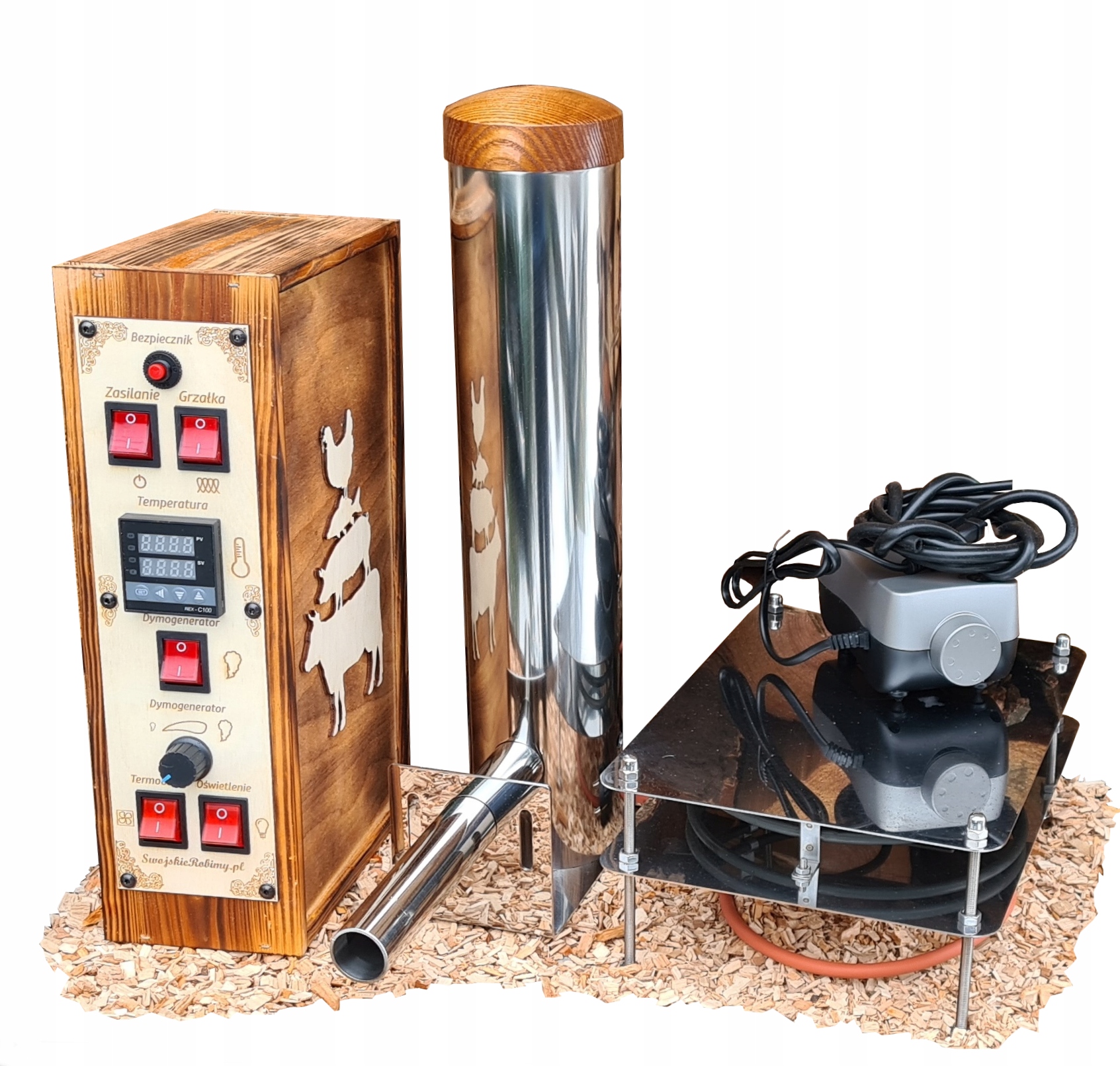 Ovládač pre udiareň Dymogenerator s Popolníkom, sada