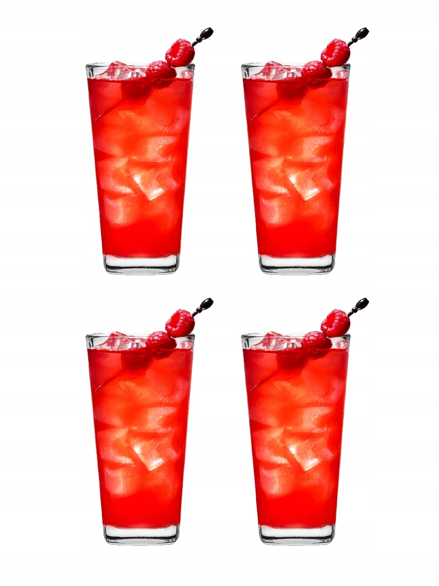 

Kpl 4szt Wysoka Szklanka 350ml Drinki Soki Napoje