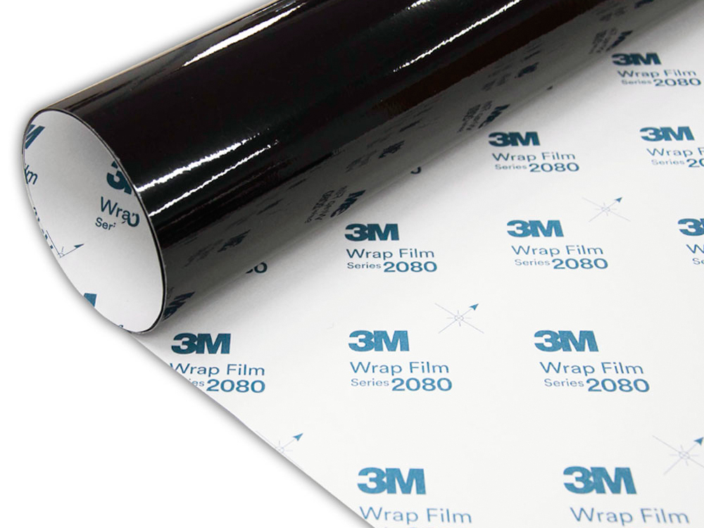 3M Fólie pro změnu barvy 2080-G12 Gloss Black 152,4CMX30CM