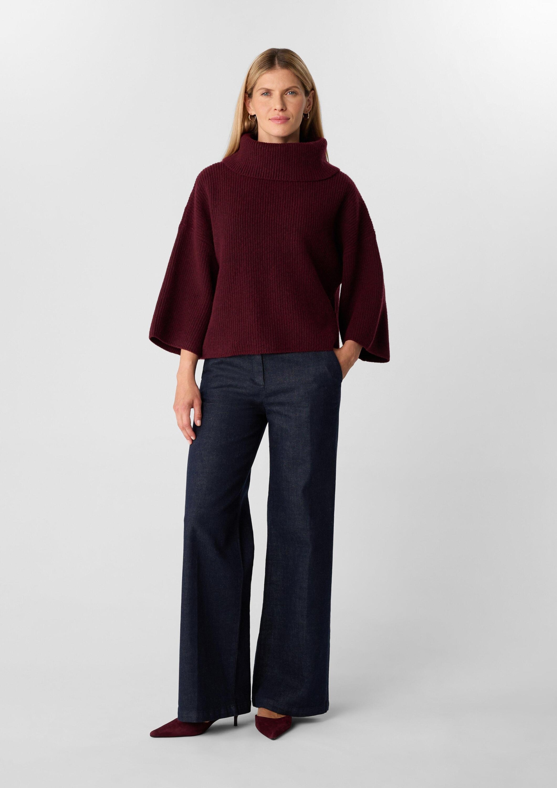 Comma ponczo do bioder