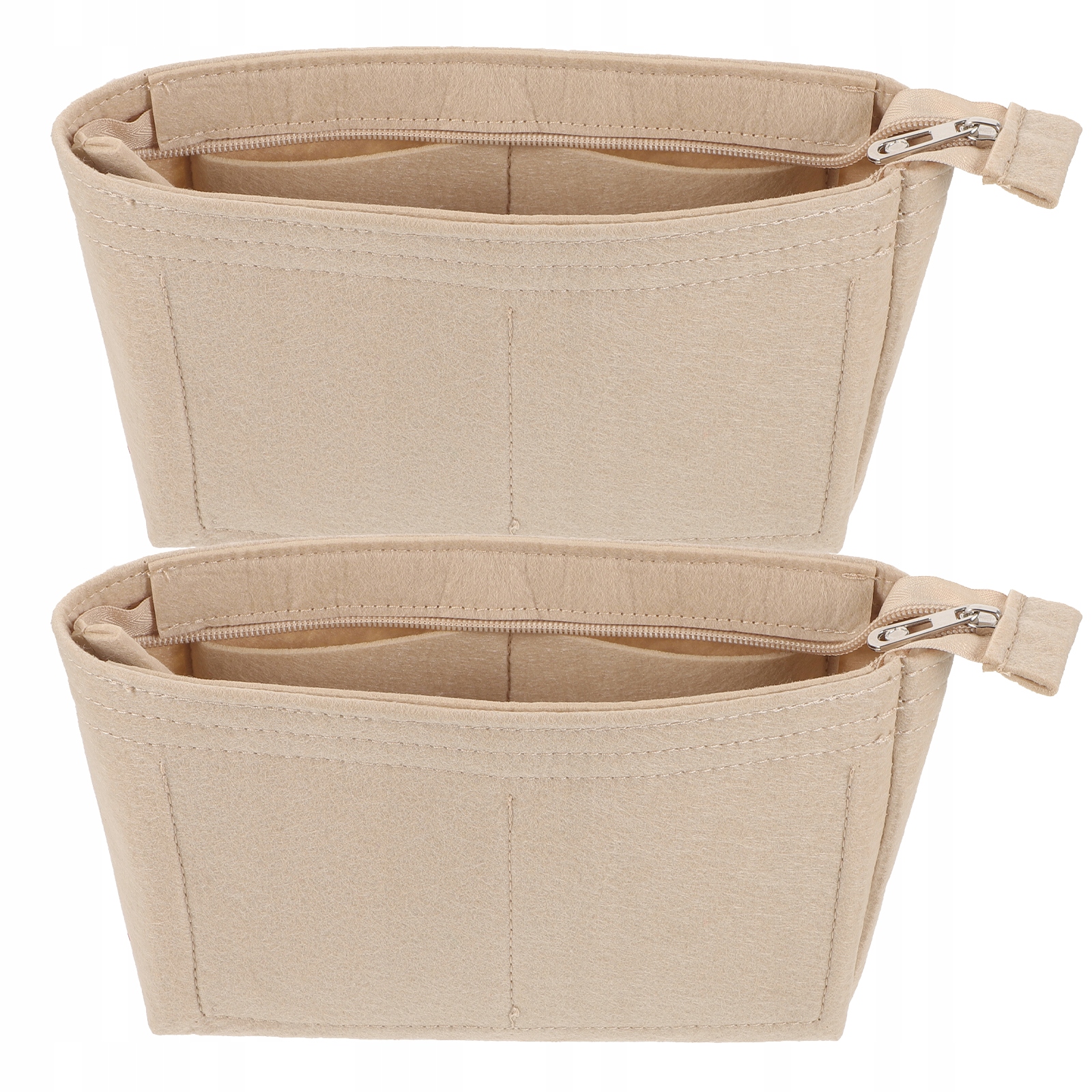 MAŁA TORBA WKŁADKA DO TORBY WKŁADKA PIKOWANA KOSMETYCZKA