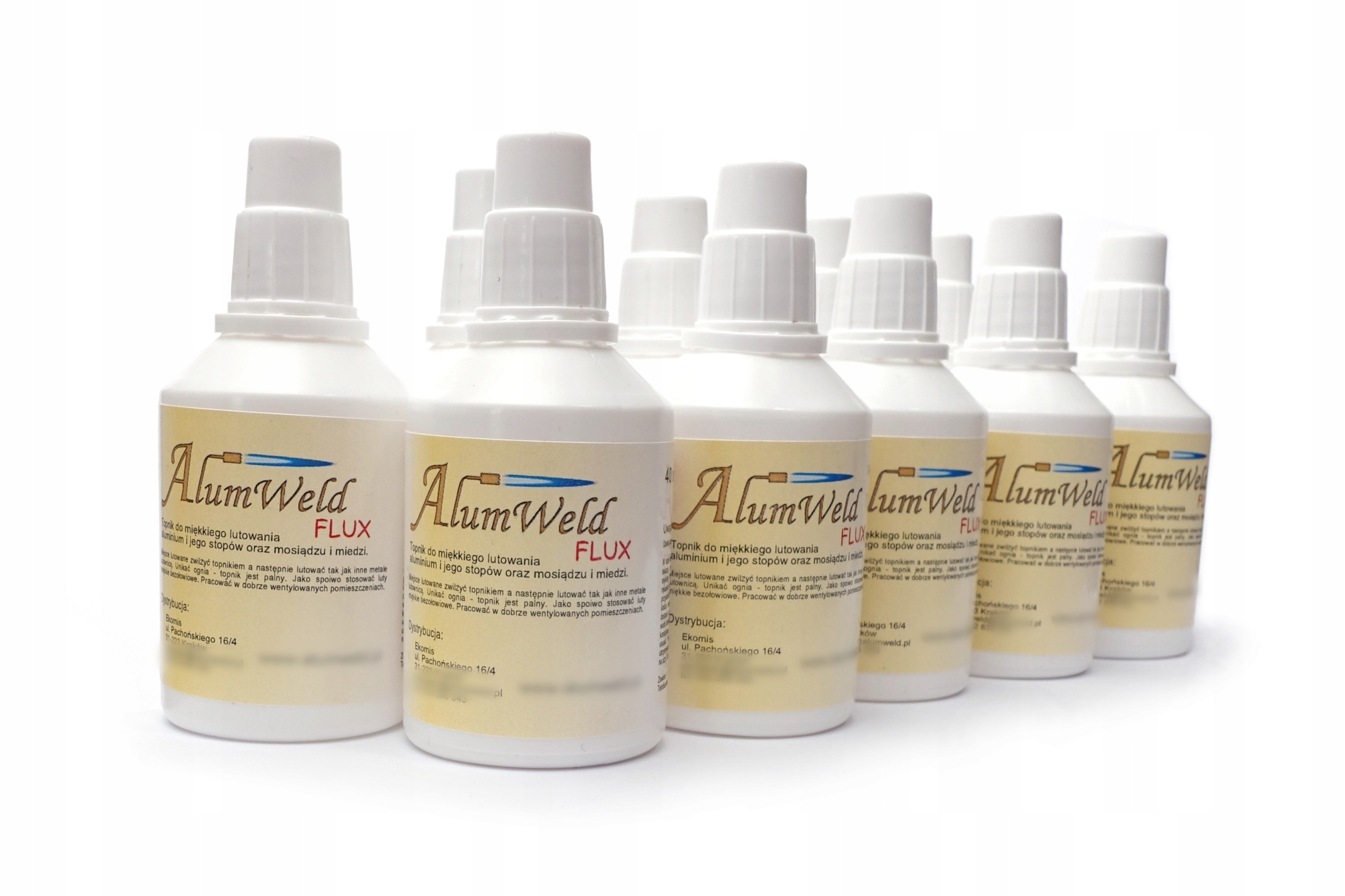 F01Y 10x AlumWeld Flux 40 ml. Tavidlo na hliník!