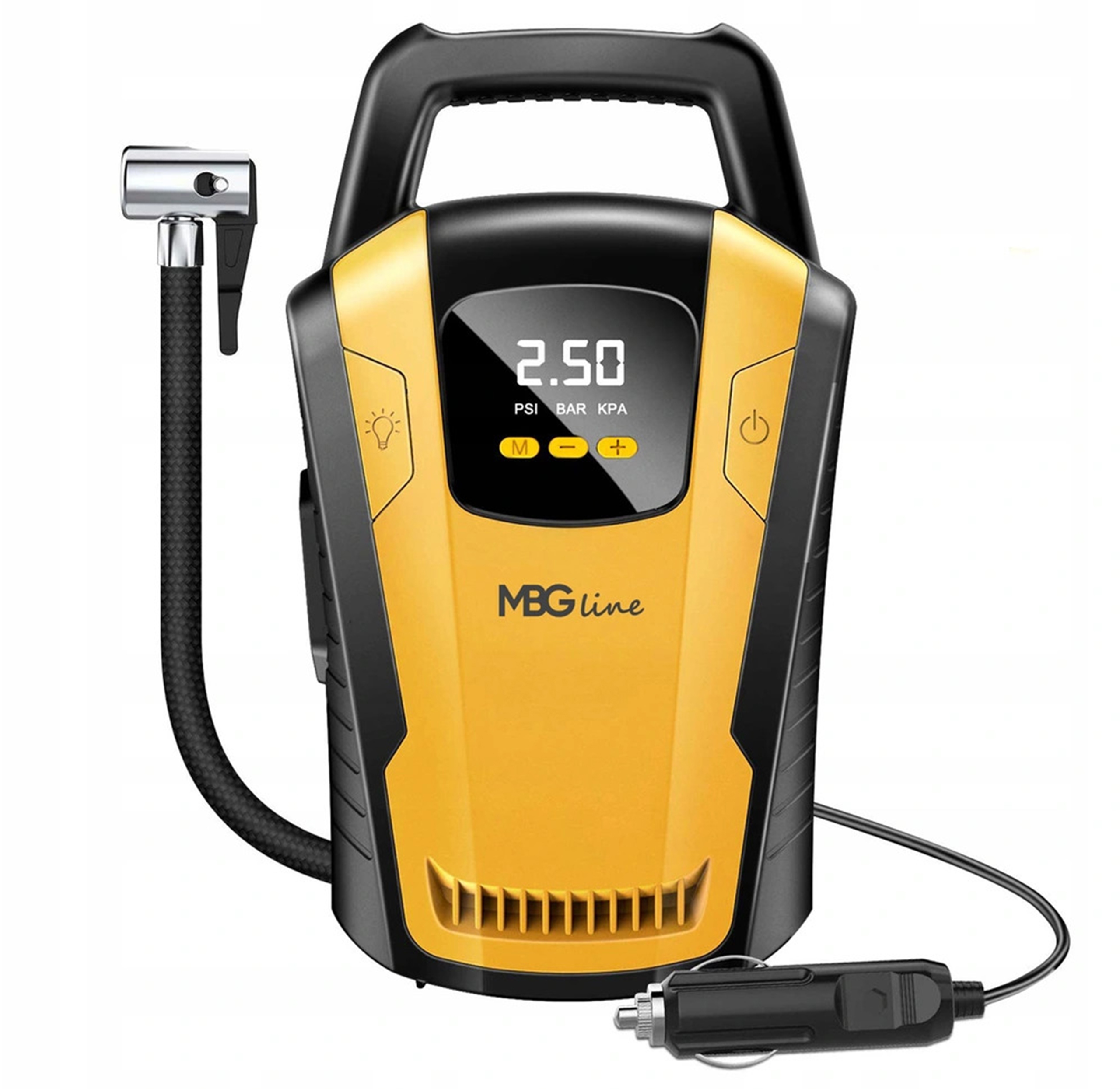 KOMPRESOR SAMOCHODOWY 12V pompka samochodowa LCD Producent code 3650