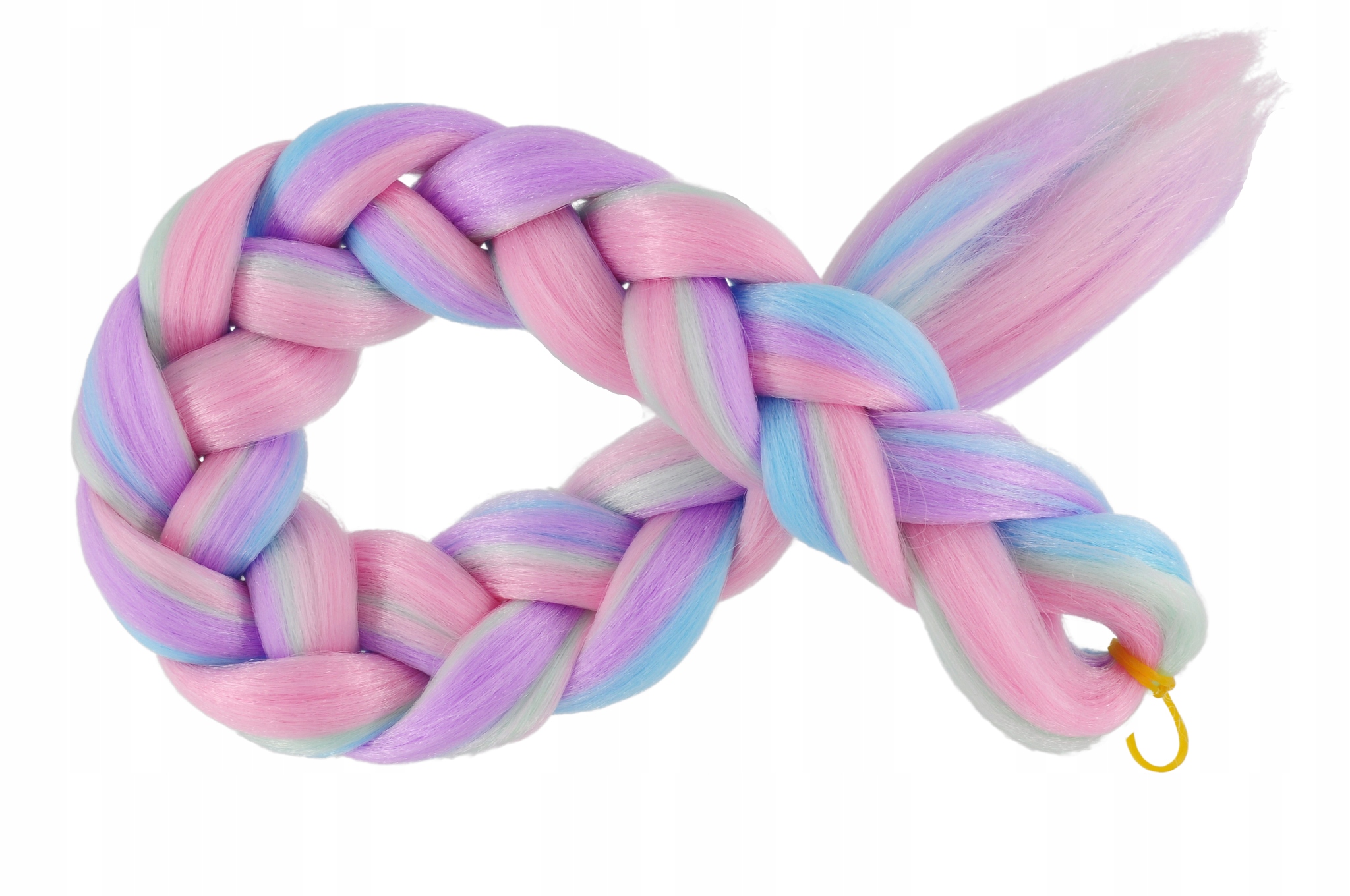 WŁOSY SYNTETYCZNE KOLOROWE WARKOCZYKI DRED MIX.402