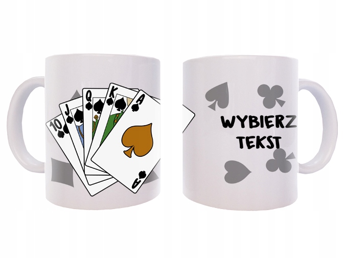 

Kubek Hobby Gra W Karty Poker Imię