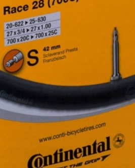 Continental Dętka Szosowa do 28 700Cx20C 25C Presta 42mm 18/25-622