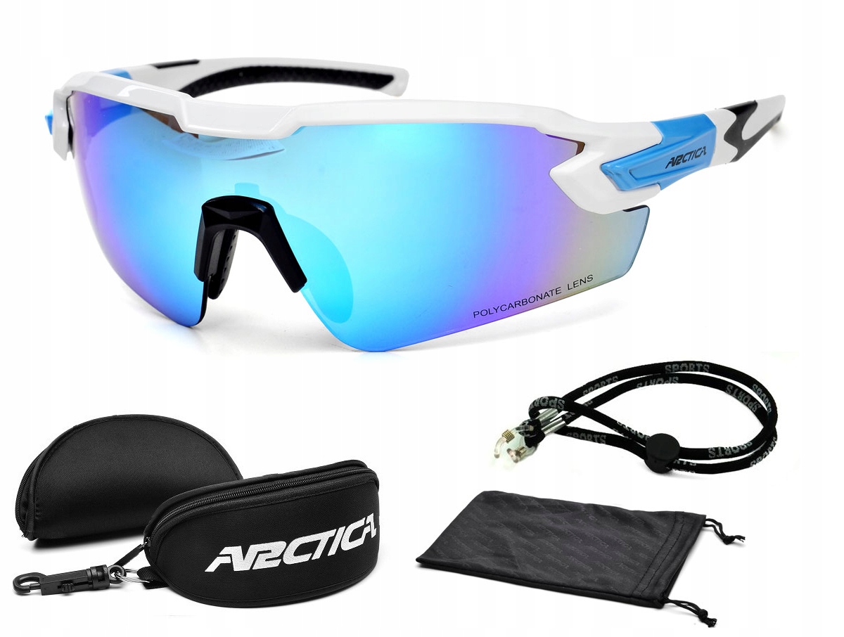 

Arctica Cycling Okulary S-316B Rowerowe Duże Szkło