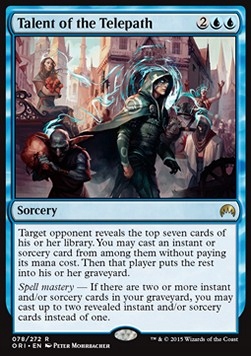 Talent of Telepath - gra karty przeciwnika @@@